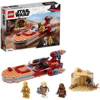 LEGO 75271 Star Wars Le Landspeeder de Luke Skywalker, Ensemble de Construction avec Figurine Java, Collection de Un Nouvel E