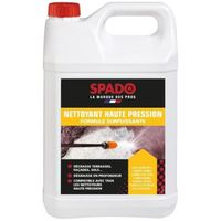 SPADO- Nettoyant haute pression - Dégraisse en profondeur - Action surpuissante - 5L - Fabriqué en France