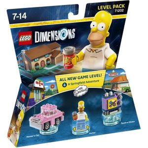 FIGURINE DE JEU Figurine LEGO Dimensions - Homer Simpson - Les Simpson