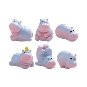 BESPORTBLE Lot 6 Mini Figurines Animaux Résine – Canards, Grenouilles & Co Pour Décoration !