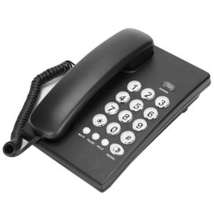 Téléphone fixe Téléphone fixe KXT504 Téléphone Filaire Simple Tél