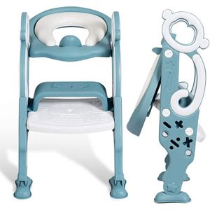 Generic chaise,Réducteur Toilette Enfant,Siège Réglable-Pliable  Antidérapantes-d'entraînement WC à prix pas cher