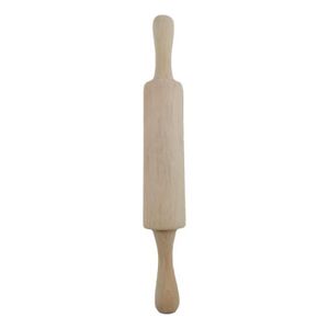 Rouleau à Pâtisserie En Silicone Anti-adhésif - Longueur 30 Cm, Résiste à 230°C, Facile à Nettoyer (orange)