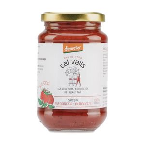 SAUCE CHAUDE CAL VALLS - Sauce tomate au basilic Demeter 350 g