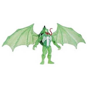 FIGURINE - PERSONNAGE Figurine Green Symbiote Hydro-Ailes, figurine de 10 cm avec véhicule, jouets de super-héros pour enfants à partir de 4 ans