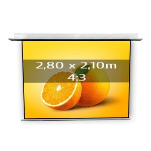 Toile Videoprojecteur Encastrable Frontstage Ecran De Projection Deroulant Home Cinema Hd Toile