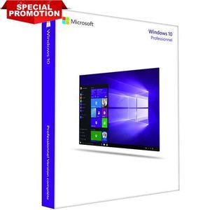 PROFESSIONNEL Clé d'activation Windows 10 Pro - Microsoft - 32/6