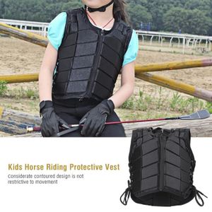 Gilet Pare-Balles pour Enfants Cyclisme Skateboard Gilet De Protection  Poitrine Et Dos Enfants Veste De Moto Moto Motocross Gilet Pare-Balles  Armure