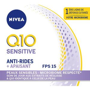 ANTI-ÂGE - ANTI-RIDE Nivea Q10 Soin de Jour Anti-rides Sensitive 50ml