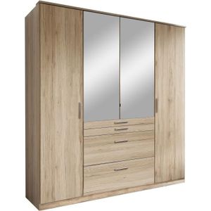 Armoire 4 Portes Achat Vente Armoire 4 Portes Pas Cher Cdiscount