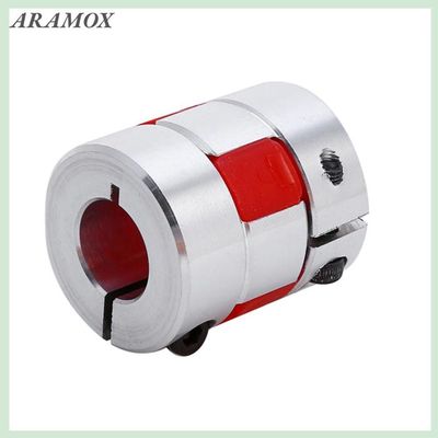 Coupleur D'arbre Flexible 5mm à 5mm, Diamètre 35mm Longueur 50mm Connecteur Moteur Aluminium Accouplement D'araignée Flexible Pour Imprimante 3D Servo Moteur Machine CNC