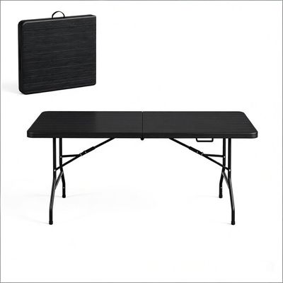 TIMBER RIDGE Table Pliante Camping 4-6 Personnes Hauteur Réglable Plateau à Enrouler Aluminium TIMBER RIDGE Table Pliante Camping 4-6 Personnes Hauteur Réglable Plateau à Enrouler Aluminium