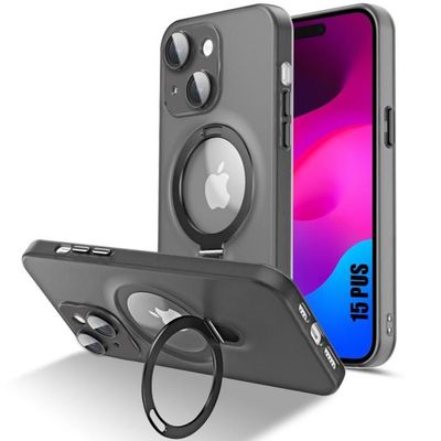 Coque Odeydo Pour IPhone 13 - Bleue, Antichoc Avec Anneau Magnétique - Neuf