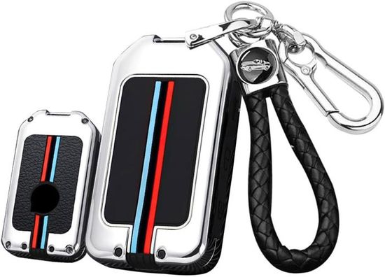 Coque De Protection En Aluminium CNC Pour Clé De Moto Honda Goldwing 1500 / 1800 GL - Coloris Rouge - 12