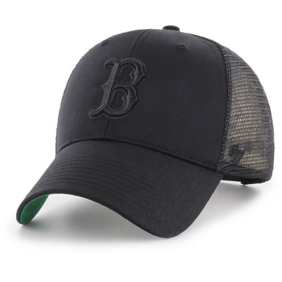 Casquette Snapback 47 Brand - Boston Red Sox Storm Cloud, Réglable, Couronne Basse Texturée
