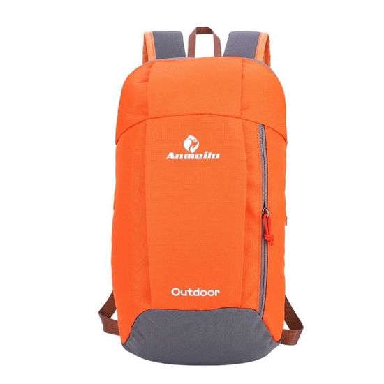 Sac De Sport Fitness Randonnée - 40x25x25 Cm - Marron - Idéal Voyage Et Transport