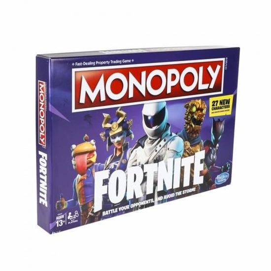 Jeu de société Monopoly - HASBRO - Fortnite - 2 joueurs ou plus - 60 min - Multicolore