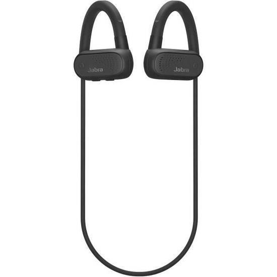 JABRA Elite 45e - Ecouteurs sans fil pour le sport waterproof - Autonomie 9h - Noir