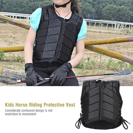 Gilet de protection équitation sécurité confortable - Enfant