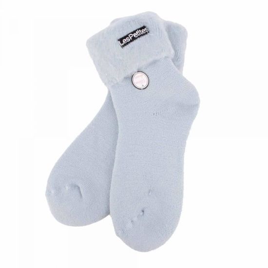 Chaussettes D'intérieur Isotoner Femme – Doublure Sherpa, Semelle Antidérapante, Taille 35/36 - 10