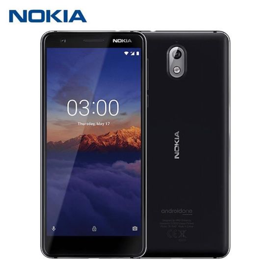 Nokia 3.1 Mobile Appareils photo 3 Go + 32 Go Noir Regisi