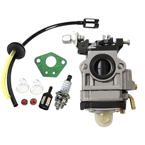 Carburateur Complet Avec Joint Et Tuyaux Pour Débroussailleuse 52cc 49cc 43cc - Kit De Réparation Moteur