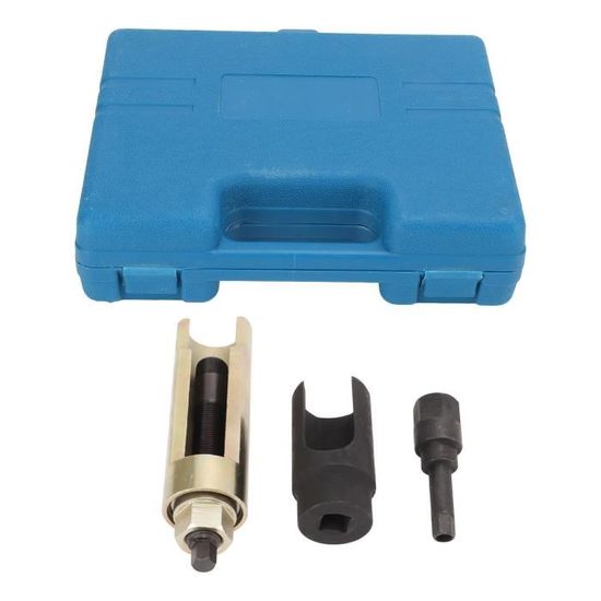 Zerone Outil d'injecteur diesel Kit d'outils d'extracteur d'injecteur Diesel remplacement en acier au carbone pour moteur Benz CDI