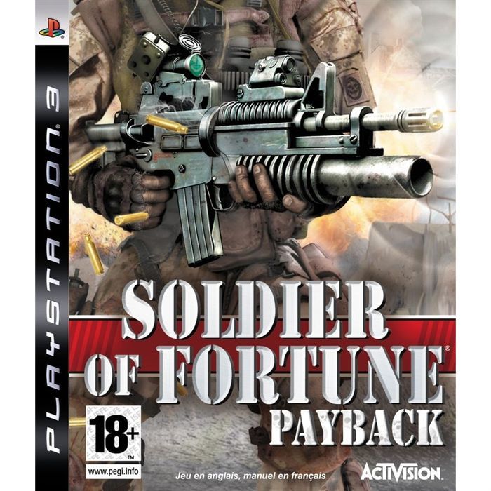 Soldier Of Fortune Payback / Jeu Console PS3