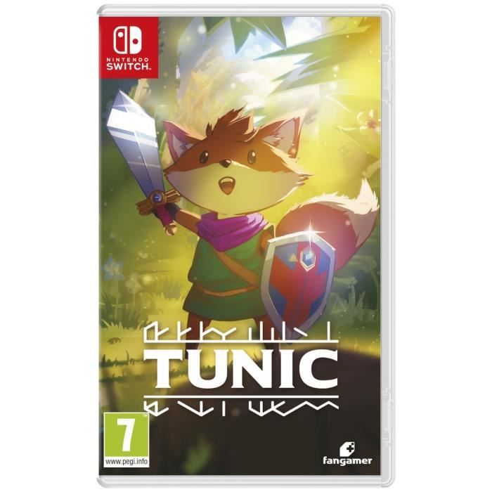 Tunique Jeu Nintendo Switch Action En boîte 1 joueur Sortie Juillet 2023