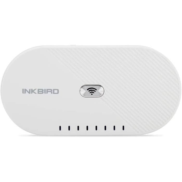 Passerelle Wi-Fi intelligente avec capteur de température et d'humidité Inkbird IBS-M1, compatible Bluetooth et sans fil Thermomètre
