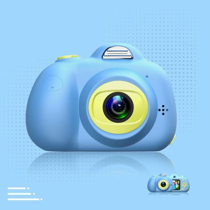 1080P HD enfants Appareil photo numérique selfie Machine photographique appareil photo 8 mégapixels 3