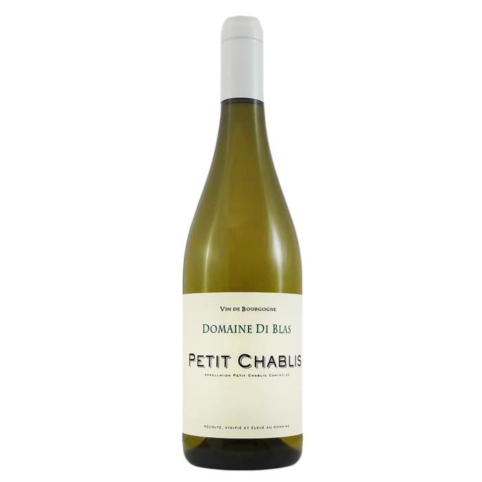 Petit Chablis 2019 Domaine Diblas -75 cl - Vin Blanc AOP de Bourgogne - Cépage Chardonnay