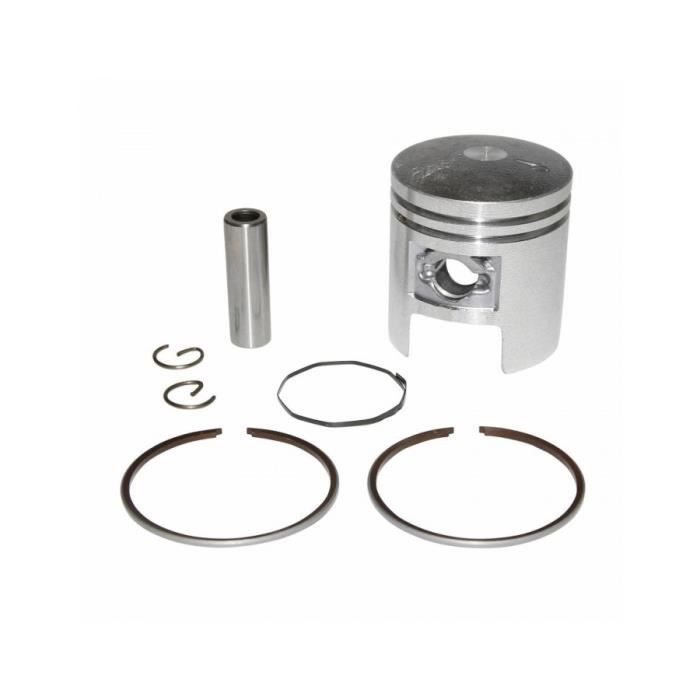 Piston scoot adaptable suzuki 50 katana air, adress-morini (diam 41mm - axe de 10 - 2 segments 1,5mm) -p2r qualite premium-