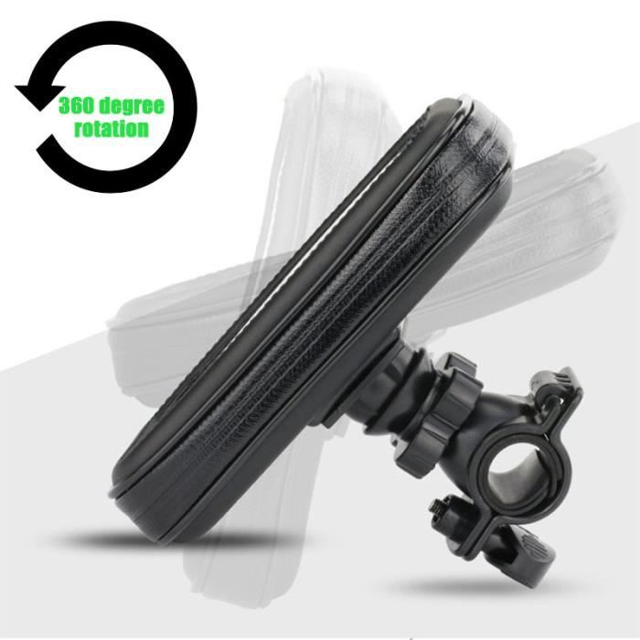 Sac de Support Mobile de vélo de Support de téléphone de moto imperméable pour Samsung Note 10 Plus S9 S8 Support de Su - S - WL2454