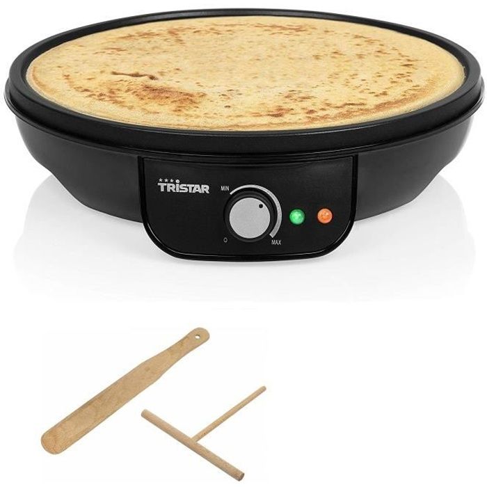 Crepiere Electrique Reglable 30cm Tristar - Crêpe Chandeleur Cuisine - 592