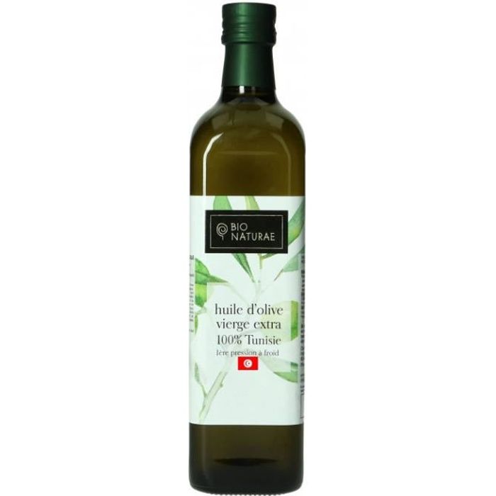 Huile d’olive vierge extra Tunisie bio verre 750ml - Bionaturae