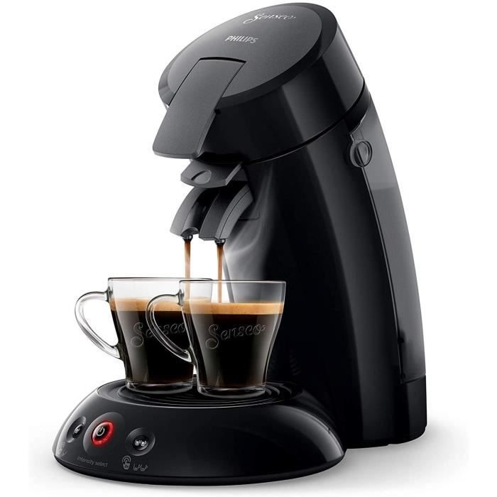 COMBINE CAFETIERE-EXPRESSO Philips HD6554-61 Machine à Café à Dosettes Senseo Original Noir 0, 75 Litre15
