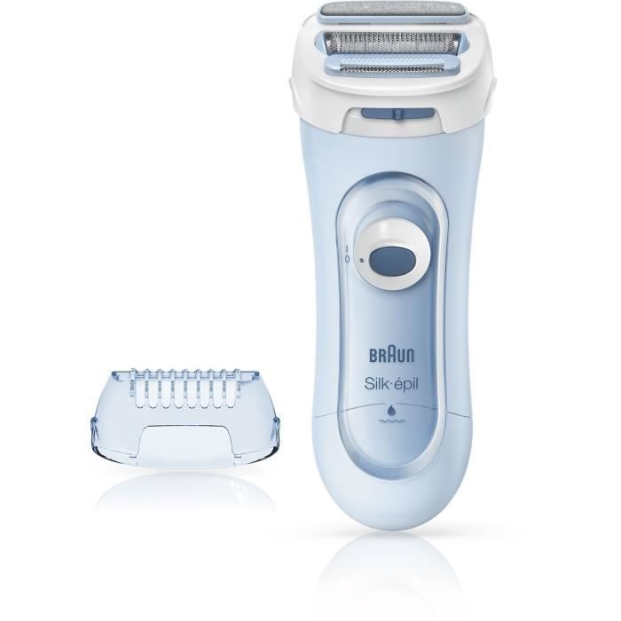 BRAUN Silk épil Lady Shaver 5 160 Rasoir électrique Femme 3 en 1 Sans Fil Technologie Wet & Dry