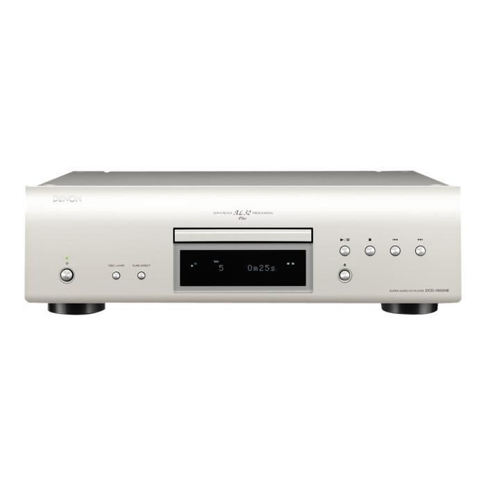 Denon DCD-1600NE Lecteur SACD argent supérieur