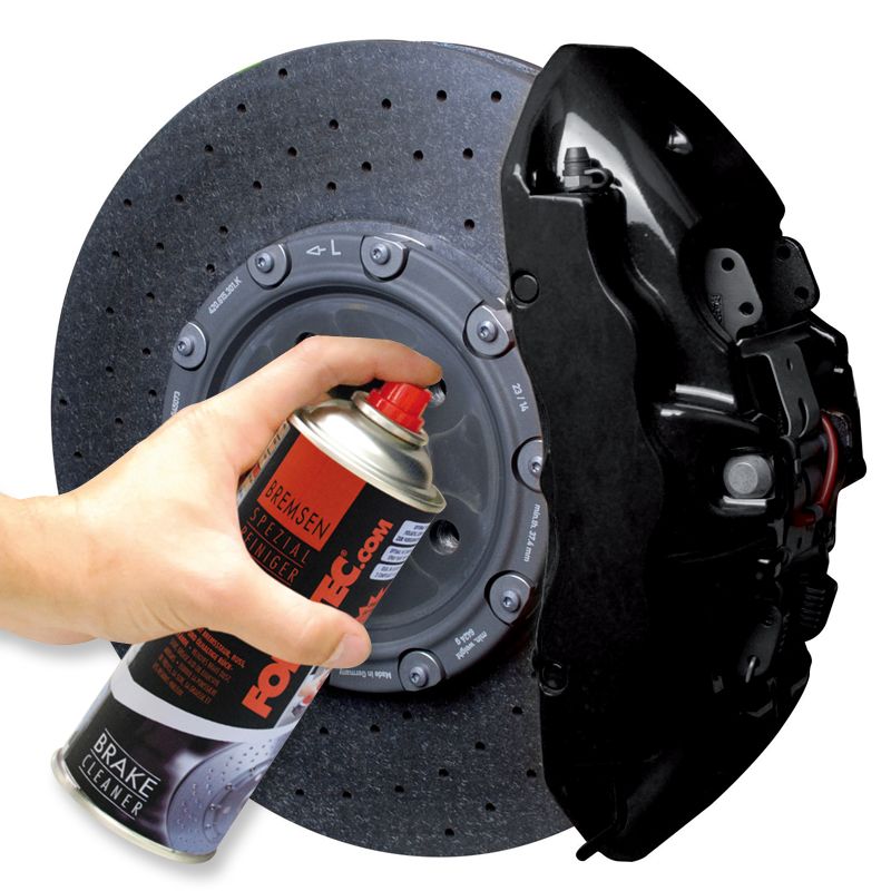2131-Kit peinture FOLIATEC AEROLSOL BI-COMPOSANTS pour étrier de frein couleur: NOIR BRILLANT