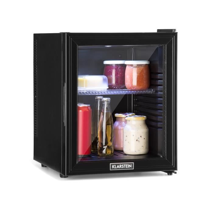 Réfrigérateur à boissons - Klarstein Brooklyn - Compact - Minibar 32 litres - Noir
