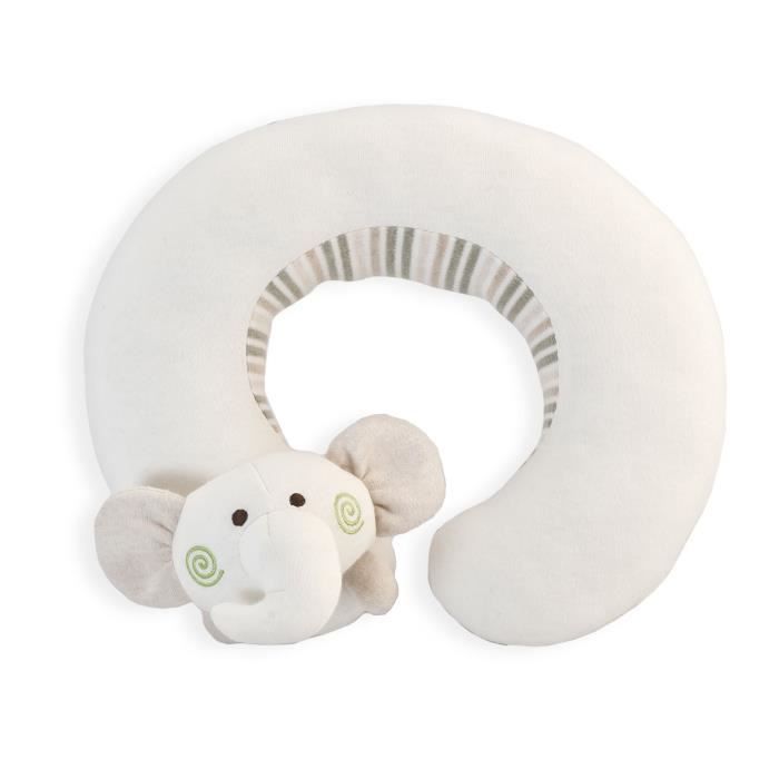 MINILAND BABY Coussin de Voyage Bemybuddy Traveling Beige