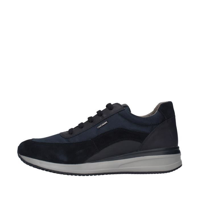 Geox U920GA02211 chaussures de tennis faible homme BLEU MARINE