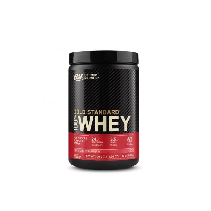 100% whey gold standard (300g)| Whey protéine|Fraise|Optimum Nutrition aise