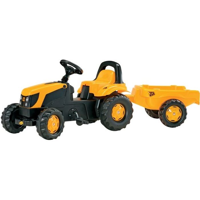 Tracteur JCB avec remorque Série Rolly Kid - tail…