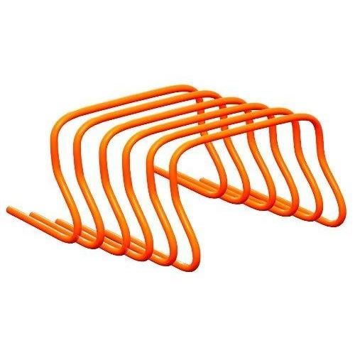 6 pièces Haies de Coordination Football Running Athletisme Exercices Agilité d'entraînement Vitesse équipement en hauteur de 15cm