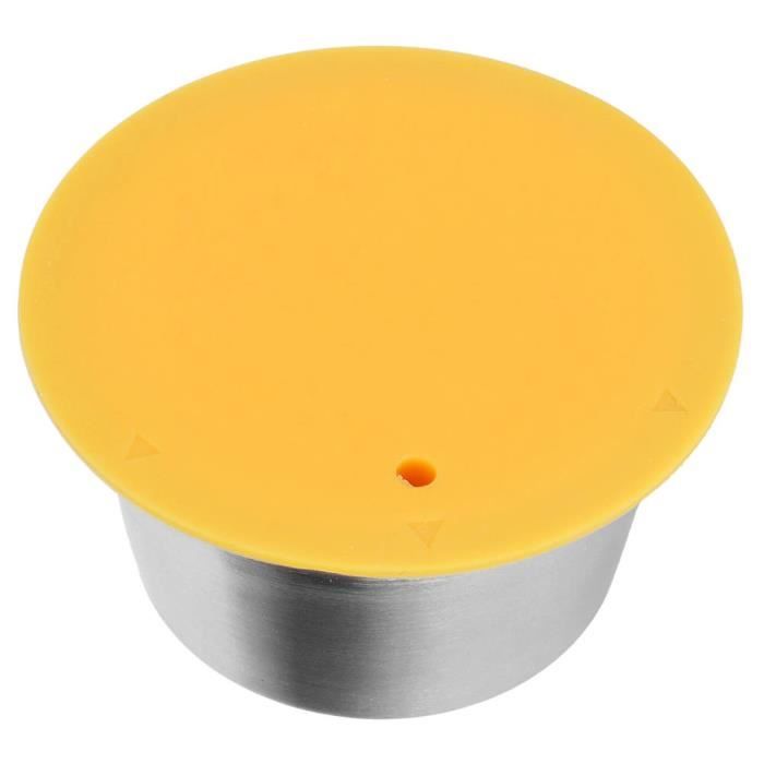 ZJCHAO Capsule réutilisable Tasse de Filtre Rechargeable Réutilisable en Acier Inoxydable Capsule de Café pour Dolce Gusto