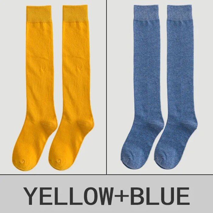 CHAUSSETTES - SOQUETTES 4 Paires Chaussettes Hautes de Cuisses dHiver