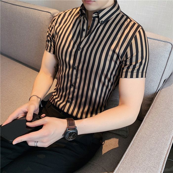 HUGO BOSS Habillé Hommes Chemise Grand Décontracté Nuancé Manche Longue