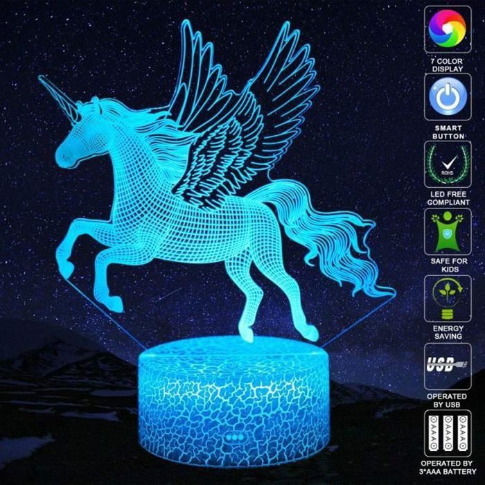 Lampe Veilleuse 3D Corsair F4U - Télécommande & Touch - 16 Couleurs - Fabriqué En France